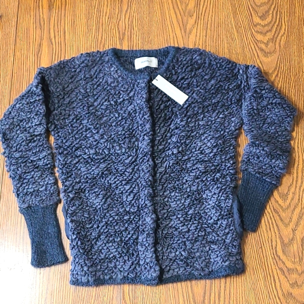 Wool Humanoid Cardigan